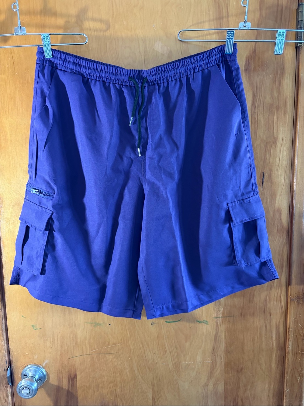 Men's Cargo Shorts in purple